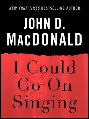 cover image of I Could Go on Singing